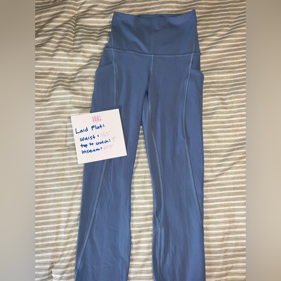 EUC Lululemon Align High Rise 23” size 2 - oasis blue - Picture 1 of 9